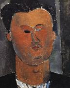Amedeo Modigliani Peirre Reverdy painting
